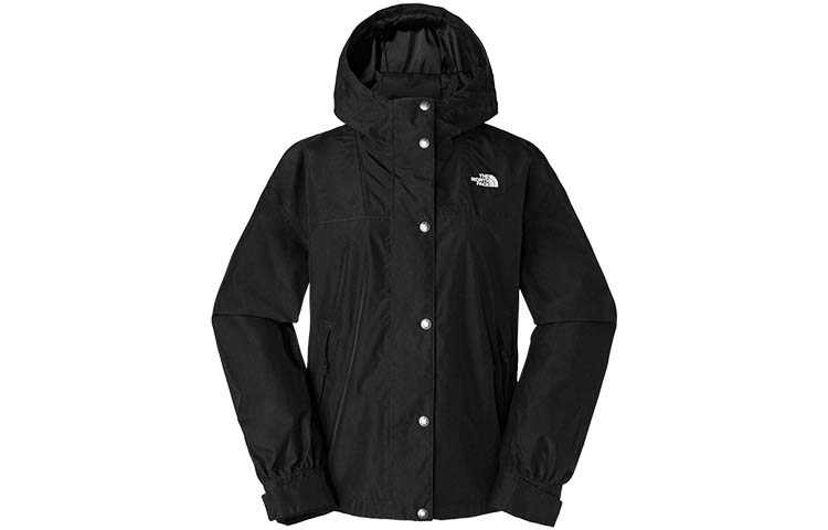 (Women) TNF Urban Exploration Black Solid Waterproof Windproof Jacket NF0A7QSI-JK3 圖 2