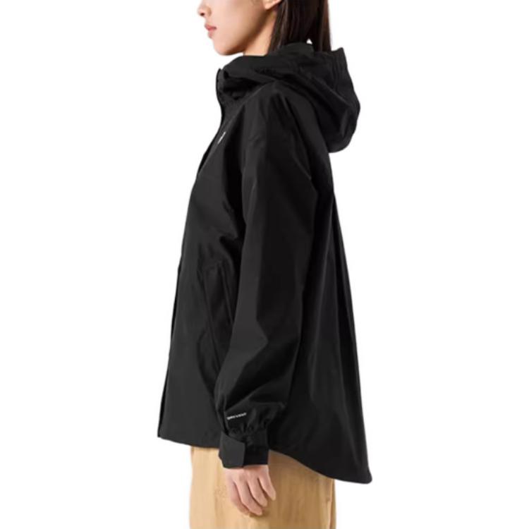 (Women) TNF Urban Exploration Black Solid Waterproof Windproof Jacket NF0A7QSI-JK3 圖 4