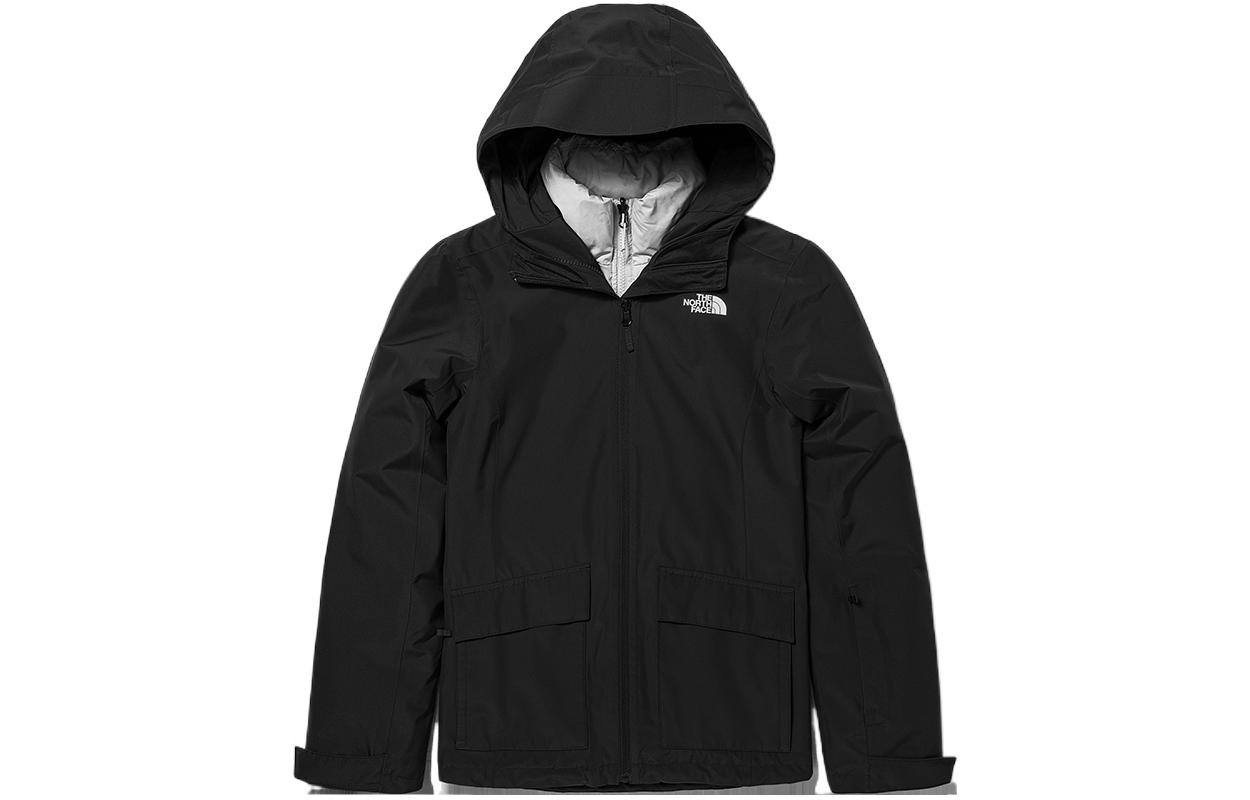 (Women) TNF Urban Exploration Black Waterproof Hooded Jacket NF0A5AY1-5PZ