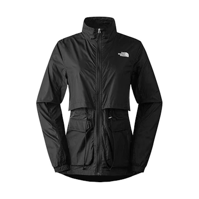 (Women) TNF Urban Exploration Black Windproof Hooded Jacket NF0A8AV9-JK3