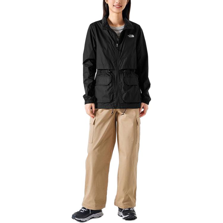 (Women) TNF Urban Exploration Black Windproof Hooded Jacket NF0A8AV9-JK3 圖 4