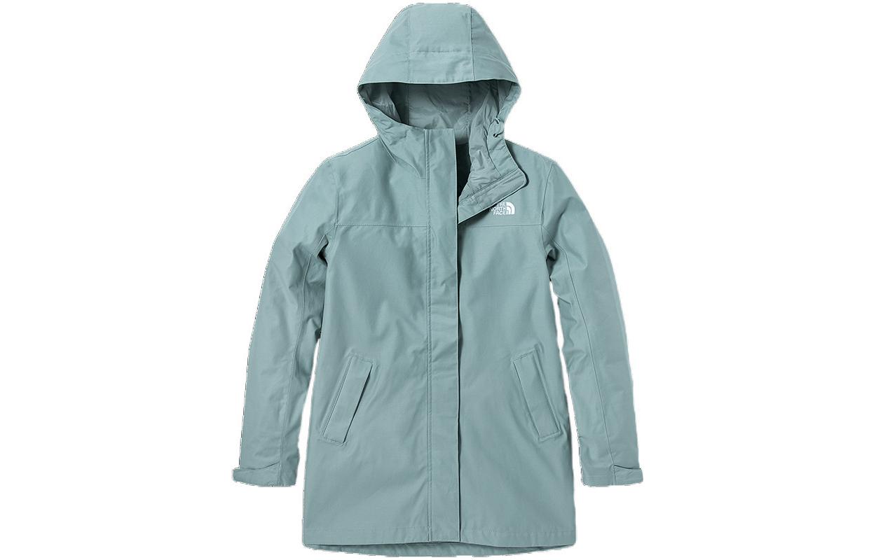 (Women) TNF Urban Exploration Blue Waterproof Windbreaker Jacket NF0A7QPH-0LK