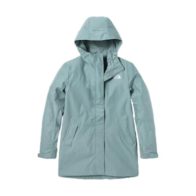 (Women) TNF Urban Exploration Blue Waterproof Windbreaker Jacket NF0A7QPH-0LK