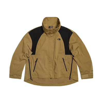 (Women) TNF Urban Exploration Brown Colorblock Zip Jacket for Women NF0A7W9D-PLX