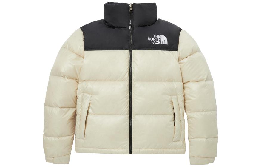 (Women) TNF Urban Exploration Colorblock Down Jacket Off-White NJ1DP81B