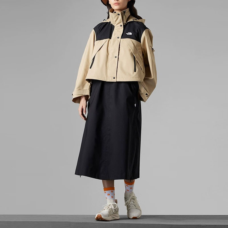 (Women) TNF Urban Exploration Colorblock Windproof Jacket - Khaki NF0A83P8-UK2 圖 7