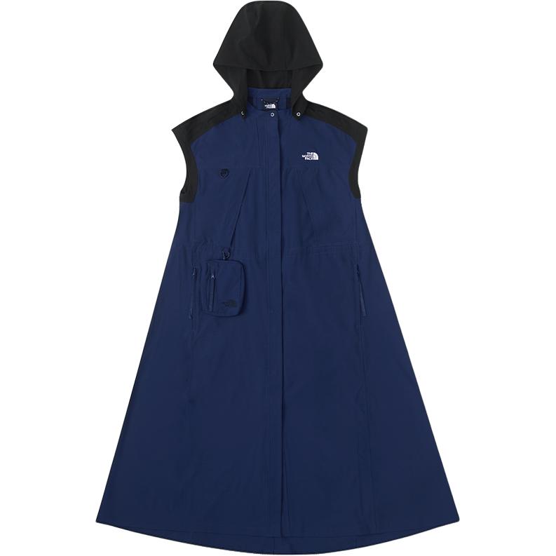 (Women) The North Face Urban Exploration DWR Waterproof Dress Navy Blue NF0A8A7H-8K2
