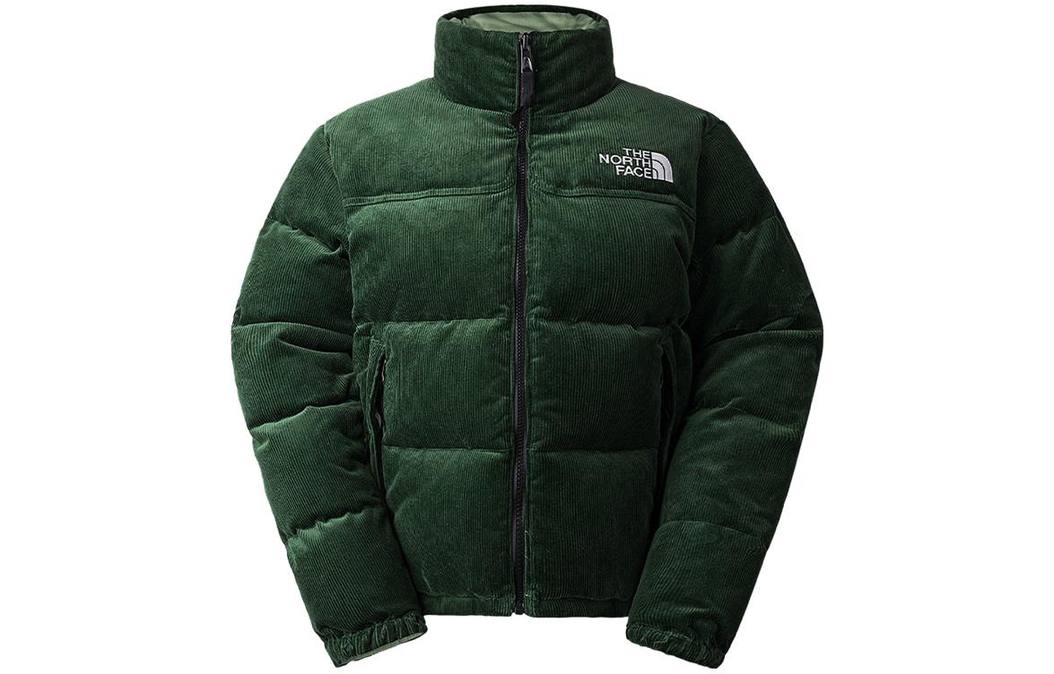 (Women) TNF Urban Exploration FW23 Green Corduroy Down Puffer Jacket NF0A831J-KOH