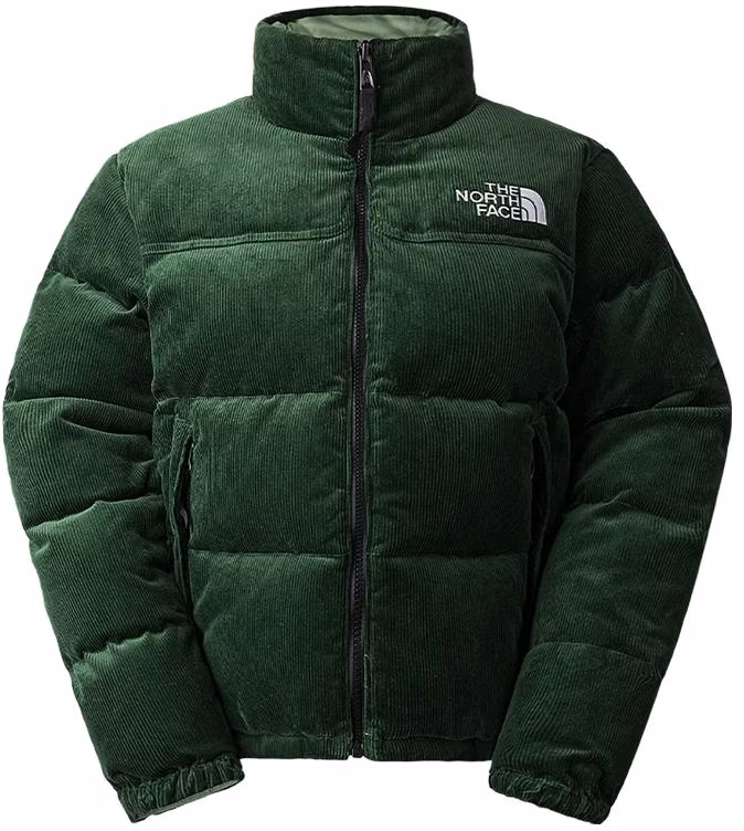 women-the-north-face-urban-exploration-fw-23-green-corduroy-down-puffer-jacket-nf-0-a831-j-koh