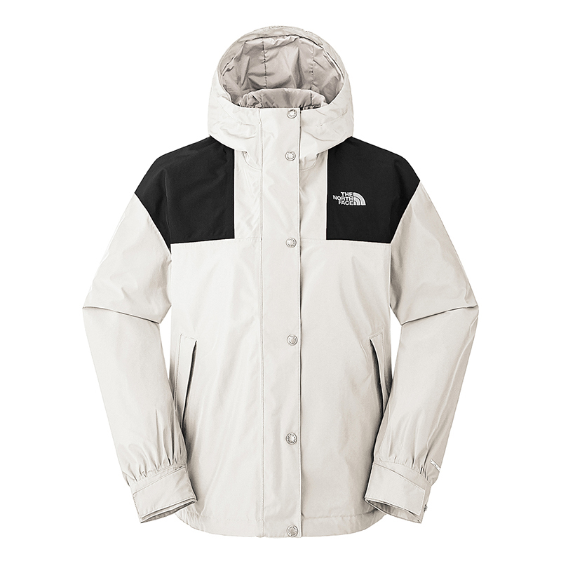 (Women) TNF Urban Exploration FW24 Waterproof Windbreaker Jacket Sand Dune White NF0A7QSIROU
