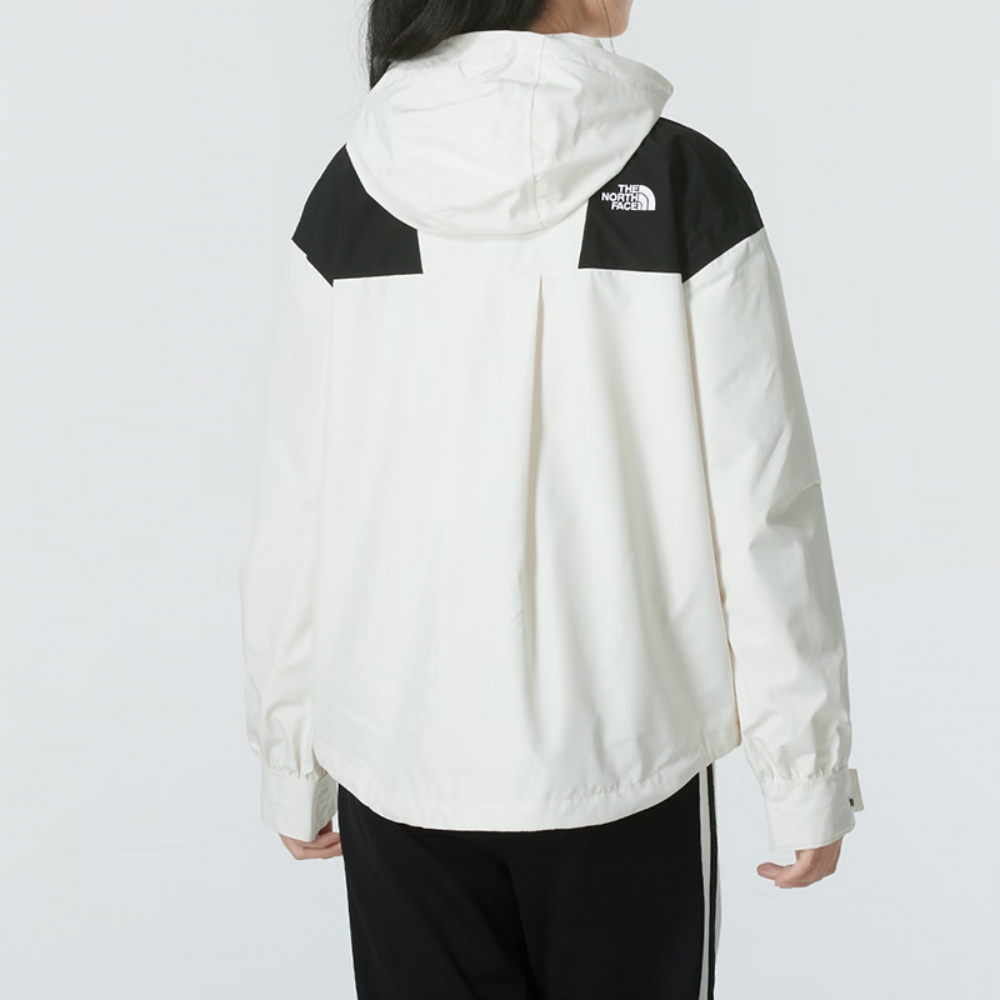 (Women) TNF Urban Exploration FW24 Waterproof Windbreaker Jacket Sand Dune White NF0A7QSIROU 圖 5