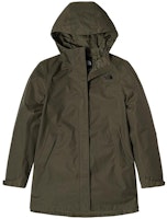 (Women) The North Face Urban Exploration Green Waterproof Windbreaker Jacket NF0A81NR-21L (Women) The North Face Urban Exploration Green Waterproof Windbreaker Jacket NF0A81NR-21L
