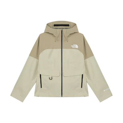 (Women) TNF Urban Exploration Khaki Hooded Waterproof Jacket NF0A87U6-QK7