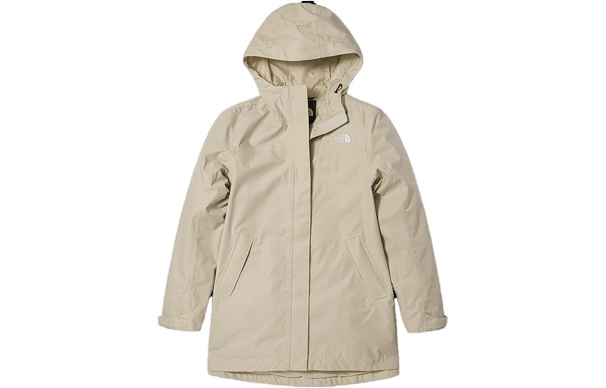 (Women) TNF Urban Exploration Khaki Waterproof Windbreaker Jacket NF0A81NR-738