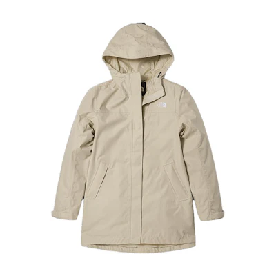 (Women) TNF Urban Exploration Khaki Waterproof Windbreaker Jacket NF0A81NR-738