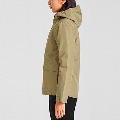 (W) The North Face Urban Exploration Jaket Kalis Air & Angin Khaki NF0A5AY1-1X1 Sizing (W) The North Face Urban Exploration Jaket Kalis Air & Angin Khaki NF0A5AY1-1X1