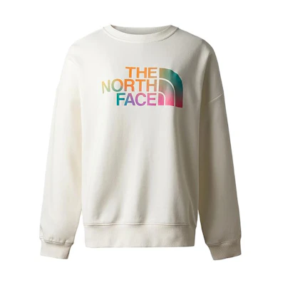 (Women) TNF Urban Exploration Logo Crewneck Sweatshirt Women White NF0A86QD-N3N