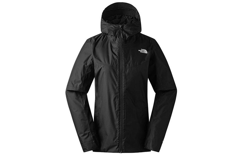 (Women) TNF Urban Exploration Logo Waterproof Hooded Jacket Black NF0A89T9-JK3
