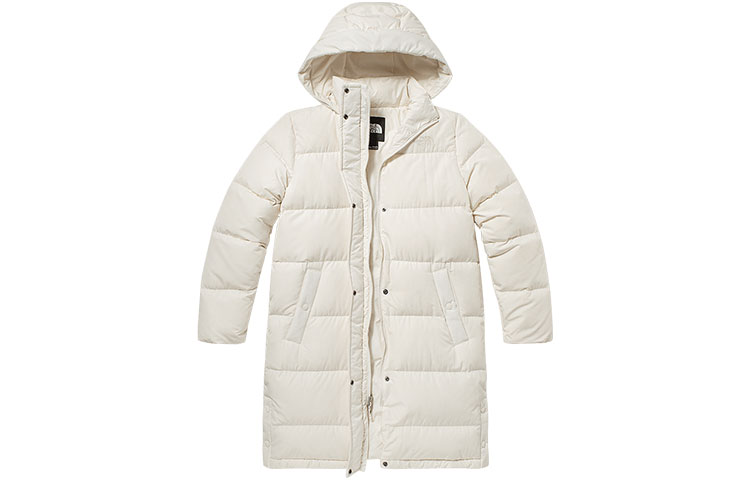 (Women) TNF Urban Exploration Mid-Length Hooded Down Jacket NF0A5AYQ-N3N