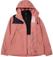(Women) The North Face Urban Exploration Pink 3-in-1 Waterproof Jacket NF0A7QW6-ROI (Women) The North Face Urban Exploration Pink 3-in-1 Waterproof Jacket NF0A7QW6-ROI