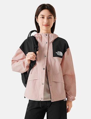 (W) The North Face 都會探險粉色防風防水連帽外套 NF0A5JXO-LK6 3