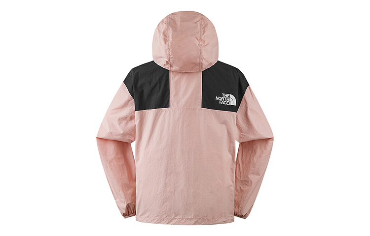 Lookbook (W) The North Face 都會探險粉色防風防水連帽外套 NF0A5JXO-LK6