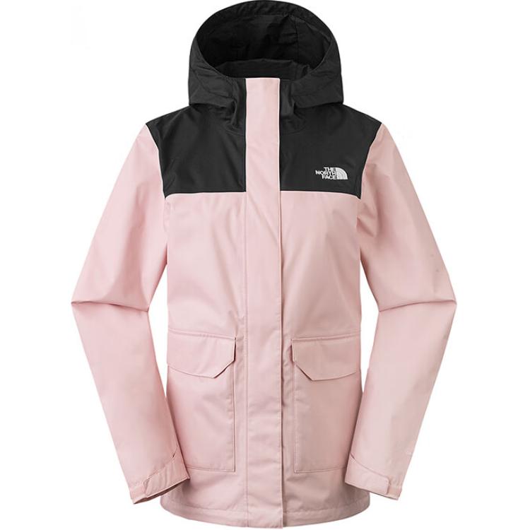 (Women) TNF Urban Exploration Pink Waterproof Outdoor Jacket NF0A88RS-HZI