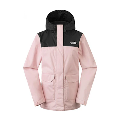 (Women) TNF Urban Exploration Pink Waterproof Outdoor Jacket NF0A88RS-HZI