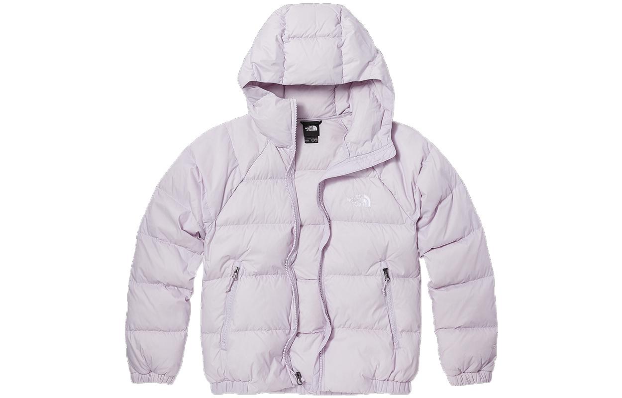 (Women) TNF Urban Exploration Purple Down Jacket with Logo Print NF0A7QVV-6S1