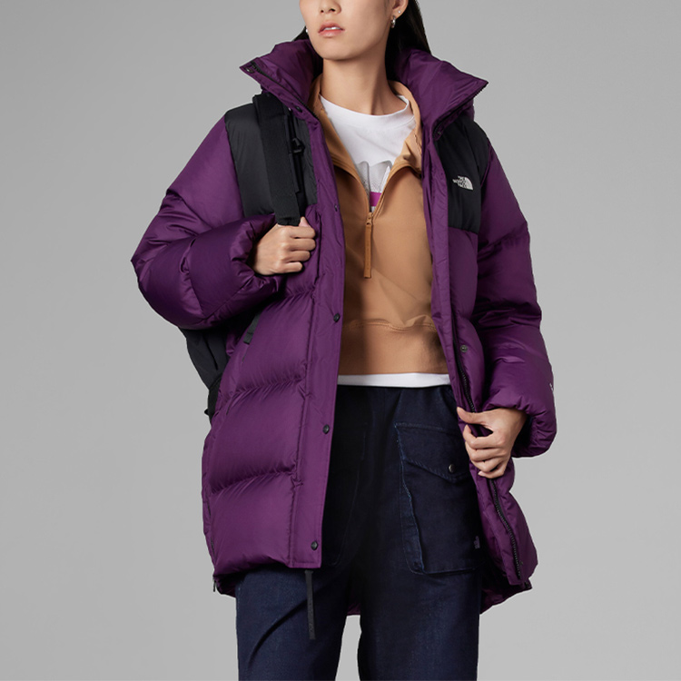 Purchase (W) 北面都市探险紫色防水标志羽绒夹克女款 NF0A89TC-6NR