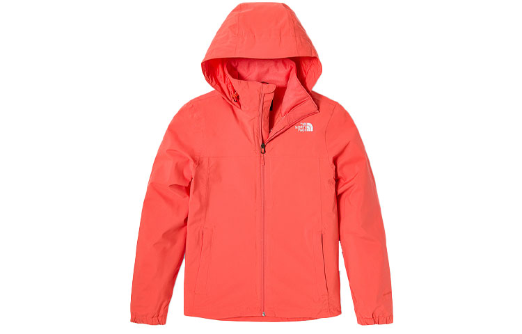 (Women) TNF Urban Exploration Red Waterproof Hiking Jacket NF0A5AZZ-V3S