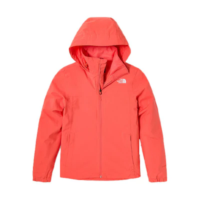 (Women) TNF Urban Exploration Red Waterproof Hiking Jacket NF0A5AZZ-V3S
