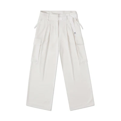 (Women) TNF Urban Exploration Relaxed Wide-Leg Beige Pants NF0A8A7N-QLI