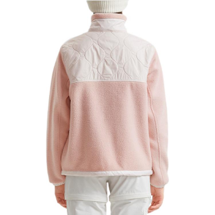 (Women) TNF Urban Exploration Retro Fleece Jacket Pink White NF0A7QWC-49H 圖 3