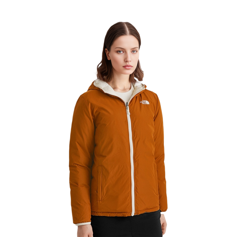 Shop (W) 北面都市探索双面防风白色羽绒服。 NF0A5AY2-9P6