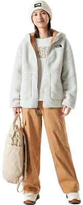 (W) The North Face 都會探險雙面穿羊毛連帽外套 女 白色 NF0A81S8-LDI Purchase (W) The North Face 都會探險雙面穿羊毛連帽外套 女 白色 NF0A81S8-LDI