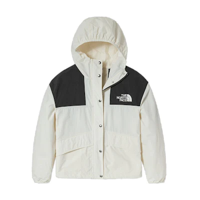 (Women) TNF Urban Exploration SS22 Patchwork Hoodie Jacket Cream NF0A5JXO-N3N