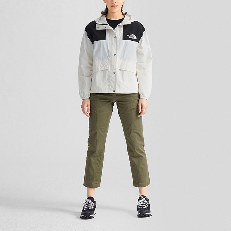 (Women) TNF Urban Exploration SS22 Patchwork Hoodie Jacket Cream NF0A5JXO-N3N 圖 5