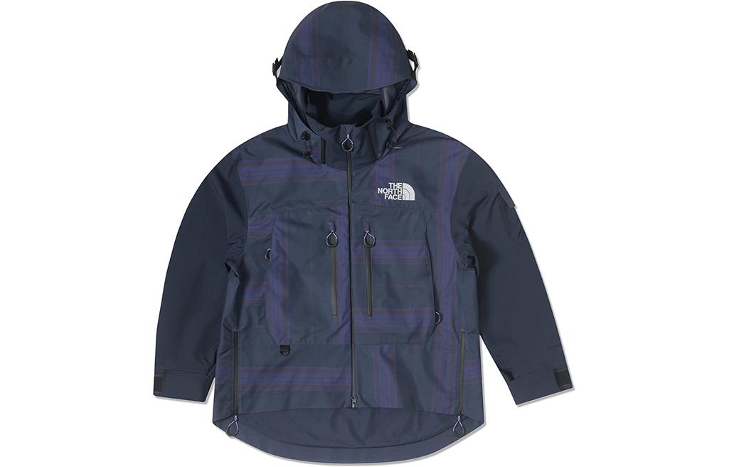(Women) TNF Urban Exploration SS24 Blue Waterproof Windbreaker Jacket NF0A884Z-SPI