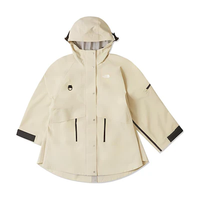 (Women) TNF Urban Exploration SS24 Waterproof Jacket Gravel Sand NF0A8A7J-3X4