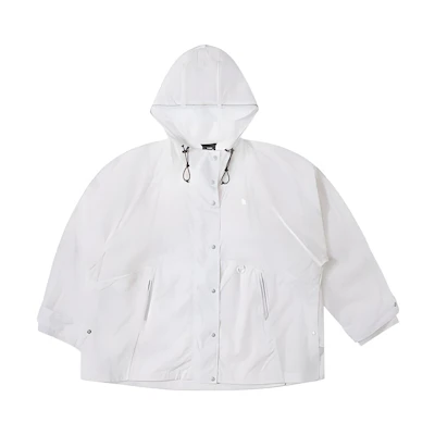 (Women) TNF Urban Exploration Waterproof White Hooded Jacket NF0A89TT-QLI