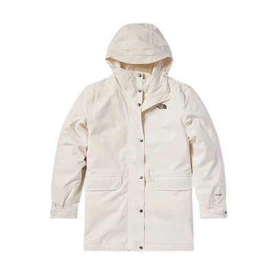 (Women) TNF Urban Exploration Waterproof Jacket, Off-White NF0A7QSQ-P4K