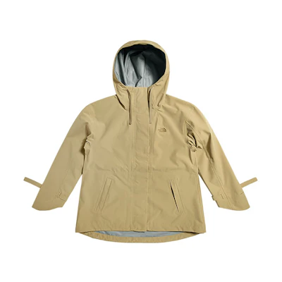(Women) TNF Urban Exploration Waterproof Windproof Jacket - Khaki NF0A4U6P-H7E