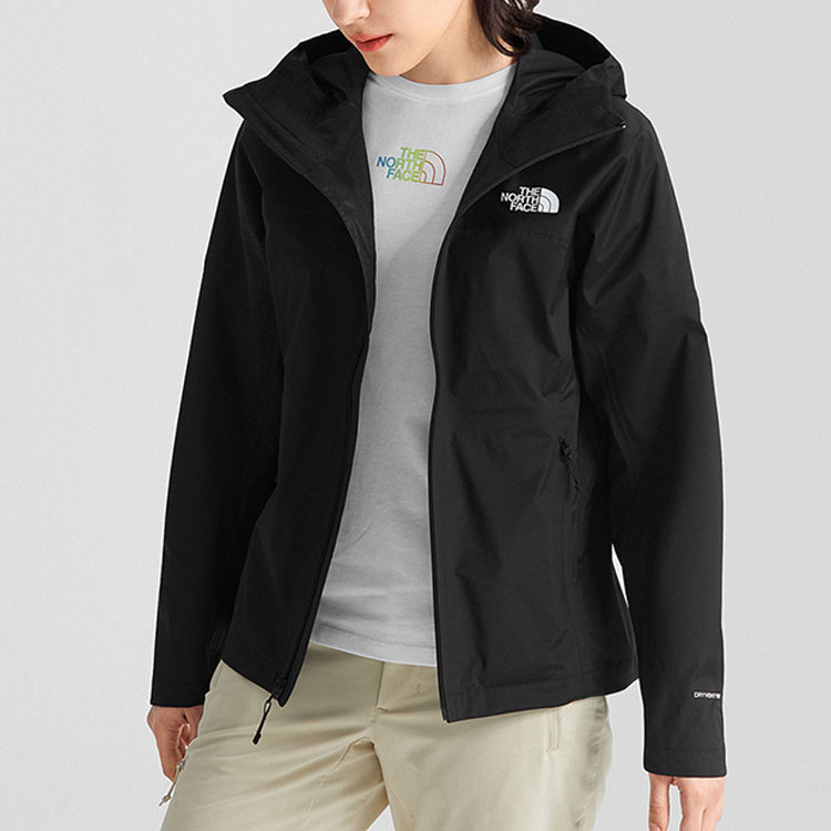 (Women) TNF Urban Exploration Waterproof Hooded Jacket Black NF0A5K2W-JK3 圖 3