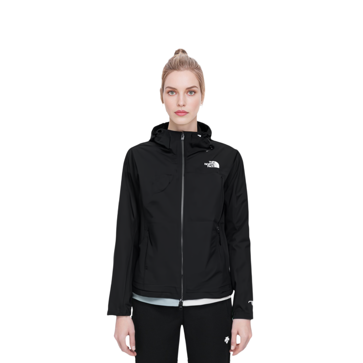(Women) TNF Urban Exploration Waterproof Hooded Jacket Black NF0A5K2W-JK3 圖 4