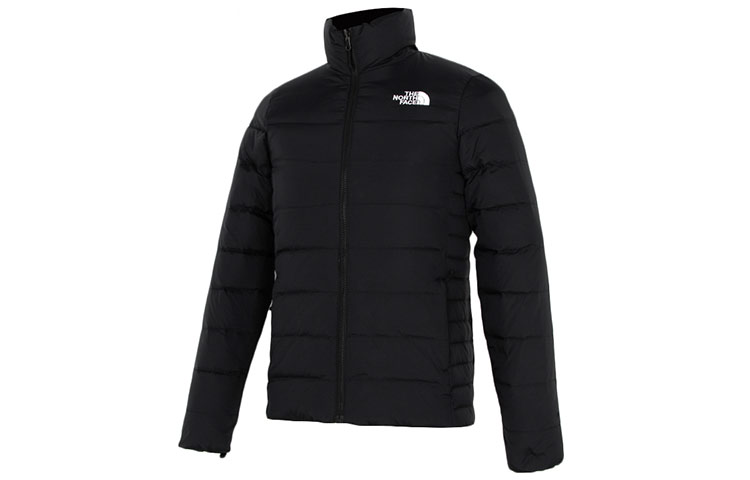 (Women) TNF Urban Exploration Windproof Embroidered Logo Puffer Jacket Black NF0A4U7W-JK3