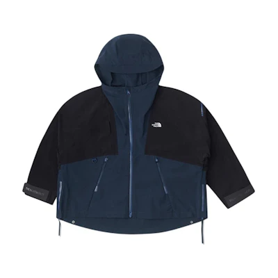 (Women) TNF Urban Exploration Windproof A-Line Navy Jacket NF0A8A7E-92A