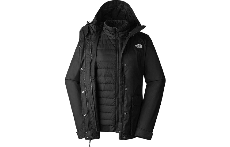 (Women) TNF Urban Outdoor 3-in-1 Waterproof Puffer Jacket Black NF0A88RW-JK3
