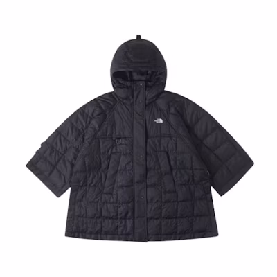 (Women) TNF Urban Outdoor Black Loose-Fit Hooded Jacket NF0A83PV-JK3