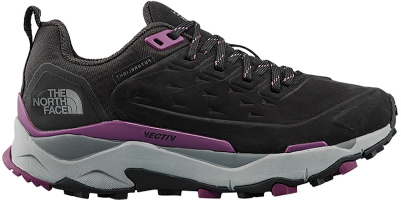 北面THE NORTH FACE Vectiv 輕便耐磨防滑防水 低筒 戶外功能鞋 女款 黑紫色 Order 北面THE NORTH FACE Vectiv 輕便耐磨防滑防水 低筒 戶外功能鞋 女款 黑紫色